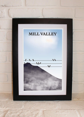 Birds in Fog Mill Valley